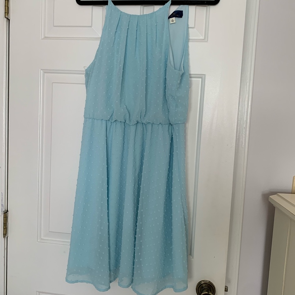 Blue dress